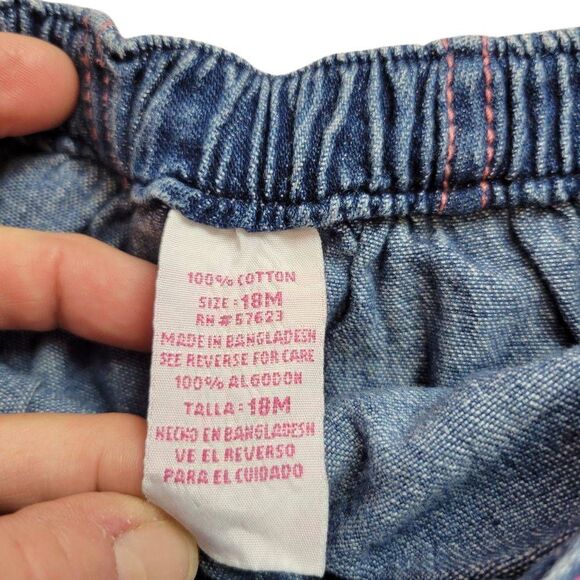 Denim skort 18mo - Picture 5 of 5